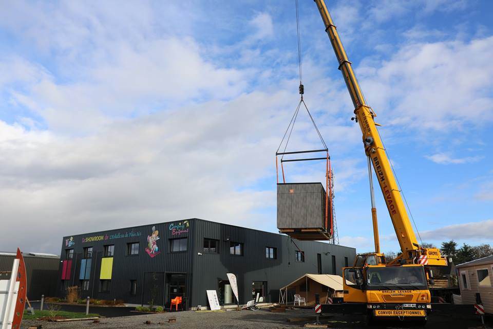 CONSTRUCTION MOREL GERARD Location camion grue avec chauffeur à Piré
